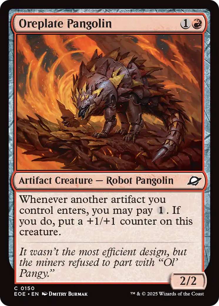 Oreplate Pangolin [Edge of Eternities] | Pegasus Games WI