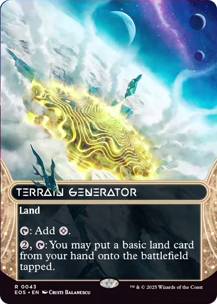 Terrain Generator (0043) (Borderless) [Edge of Eternities: Stellar Sights] | Pegasus Games WI