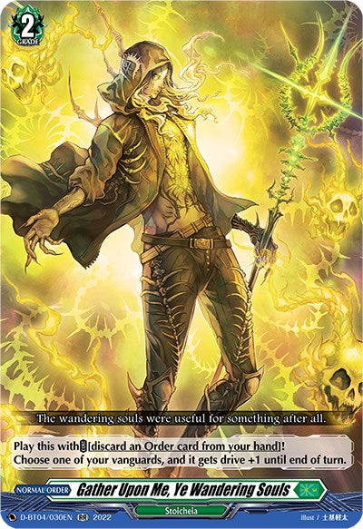 Gather Upon Me, Ye Wandering Souls (D-BT04/030EN) [Awakening of Chakrabarthi] | Pegasus Games WI