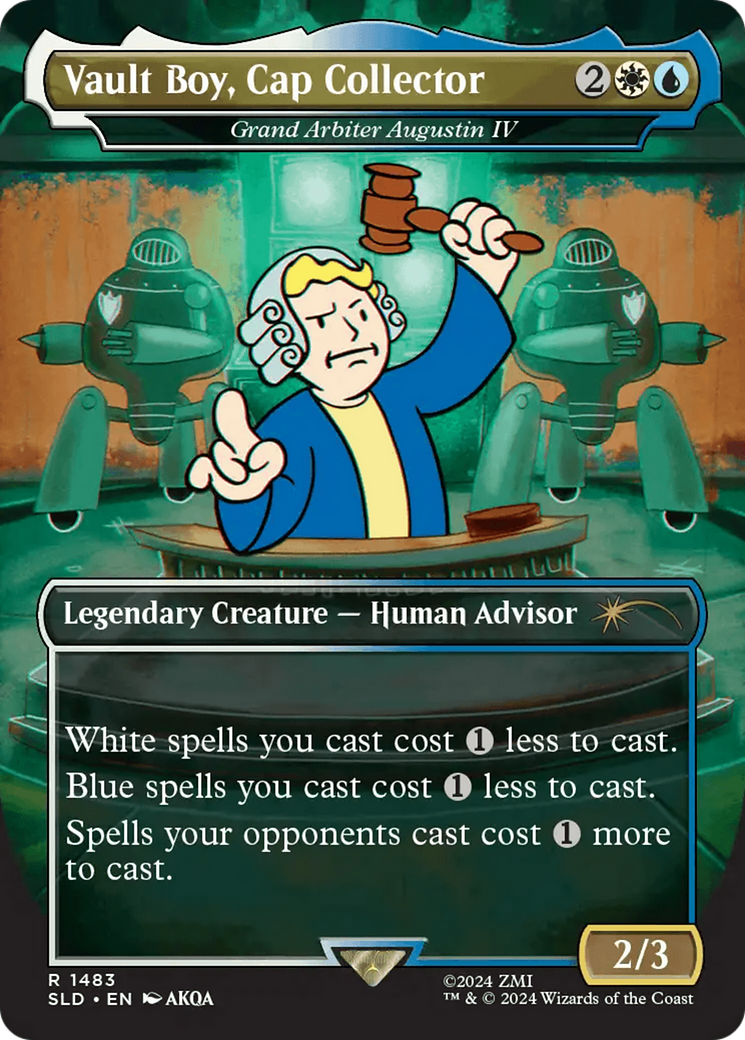 Vault Boy, Cap Collector - Grand Arbiter Augustin IV [Secret Lair Drop Series] | Pegasus Games WI