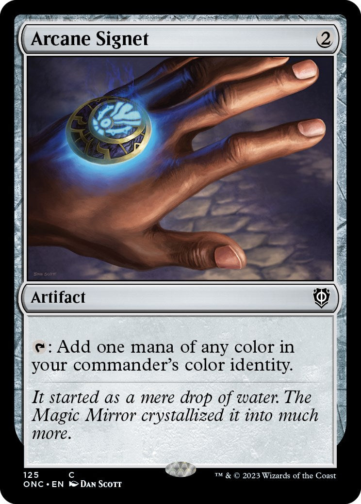 Arcane Signet [Phyrexia: All Will Be One Commander] | Pegasus Games WI