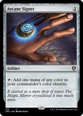 Arcane Signet [Phyrexia: All Will Be One Commander] | Pegasus Games WI