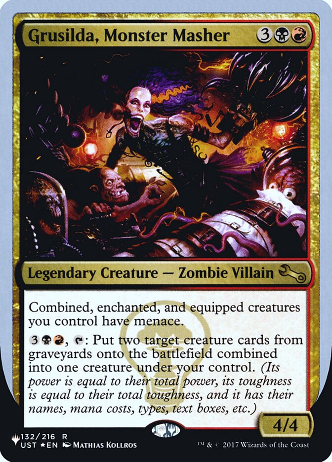 Grusilda, Monster Masher (Unfinity Foil Edition) [The List] | Pegasus Games WI