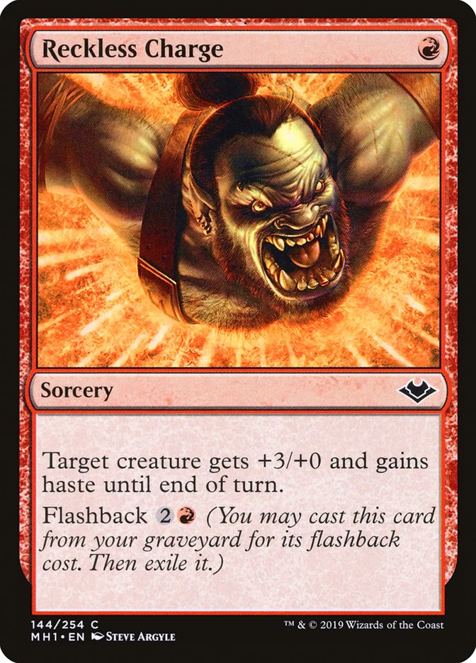 Reckless Charge [Modern Horizons] | Pegasus Games WI