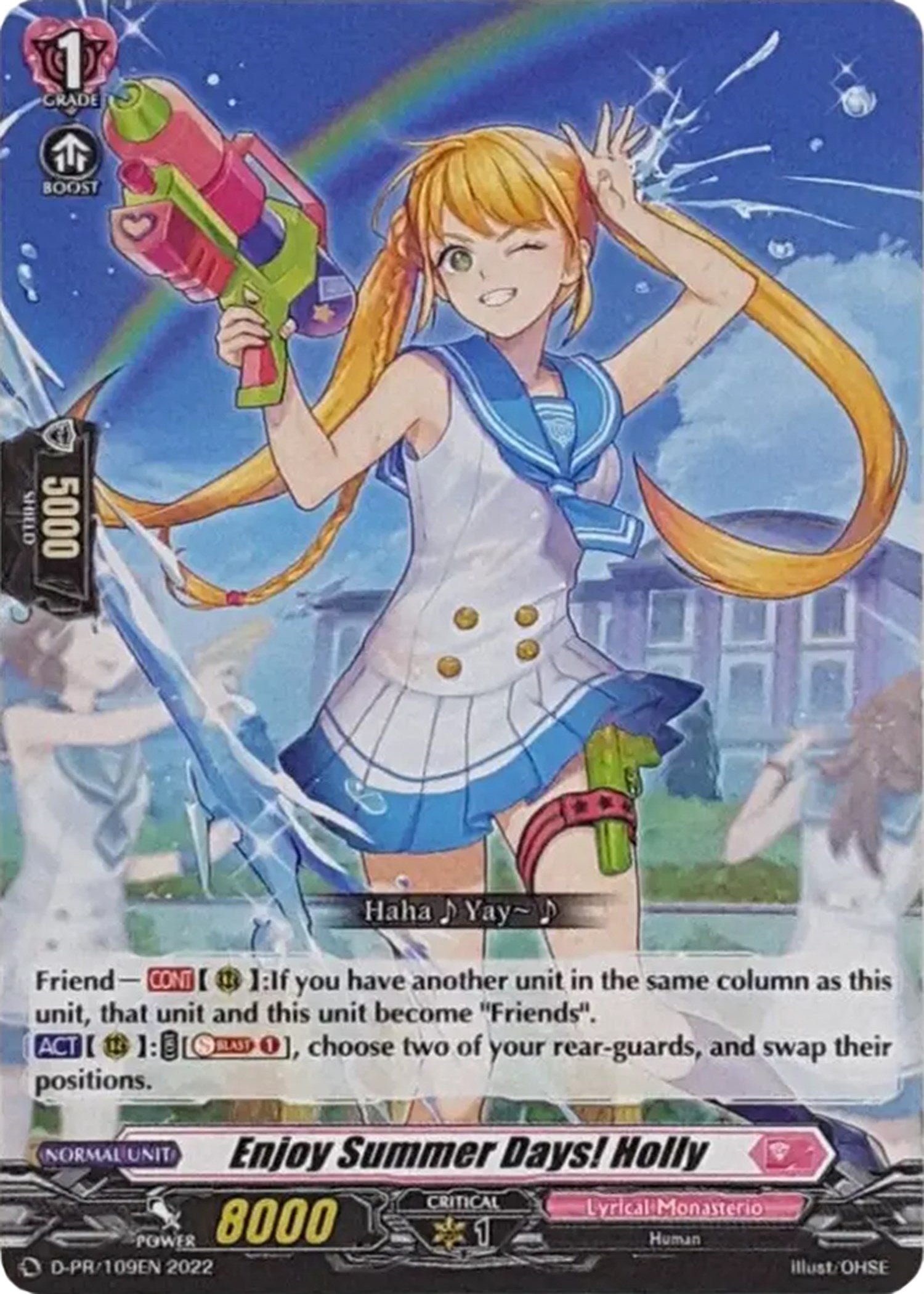 Enjoy Summer Days! Holly (D-PR/109EN) [D Promo Cards] | Pegasus Games WI