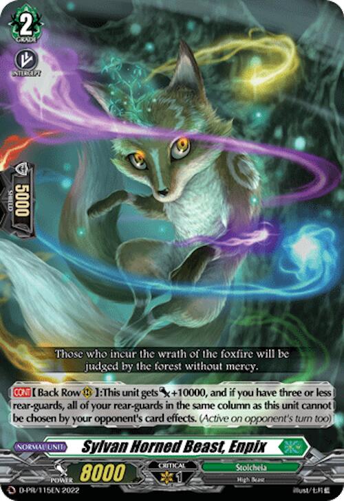 Sylvan Horned Beast, Enpix (116) (D-PR/116EN) [D Promo Cards] | Pegasus Games WI