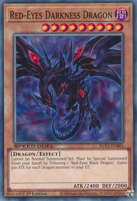 Red-Eyes Darkness Dragon [SGX3-ENB01] Common | Pegasus Games WI