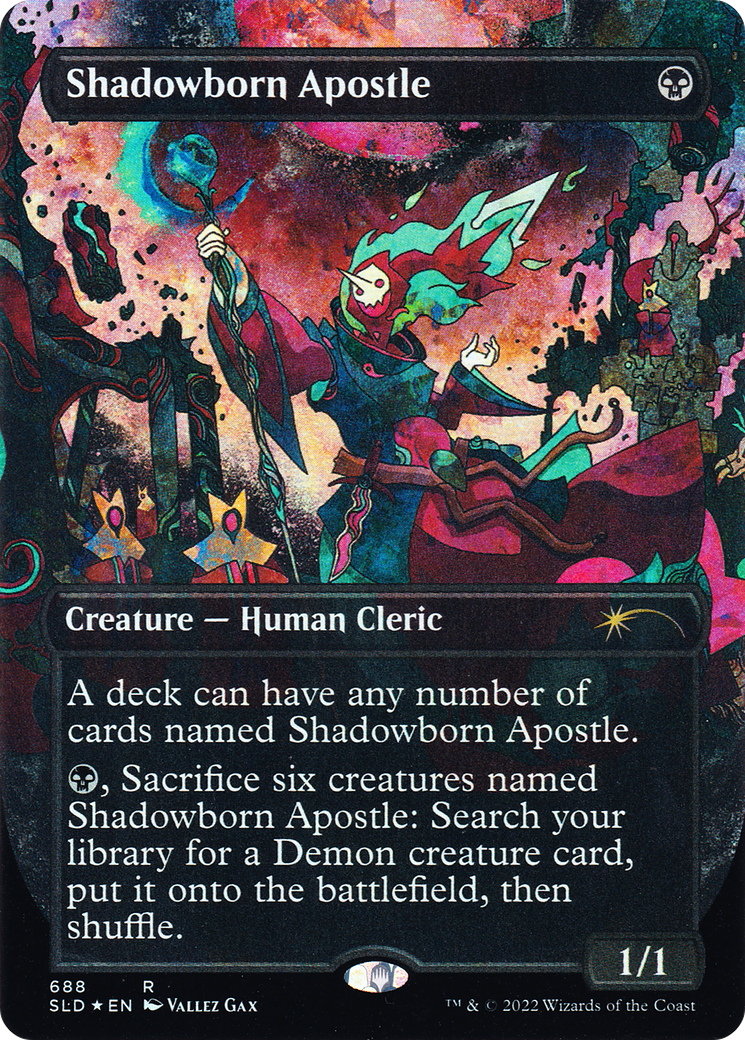 Shadowborn Apostle (688) (Borderless) [Secret Lair Drop Promos] | Pegasus Games WI