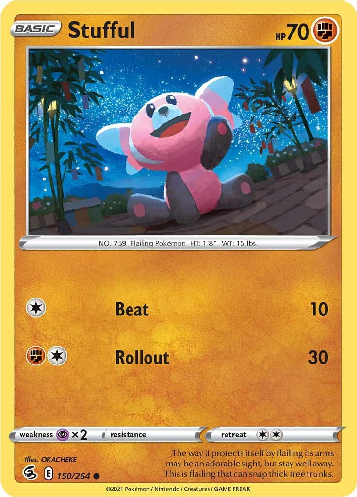 Stufful (150/264) [Sword & Shield: Fusion Strike] | Pegasus Games WI