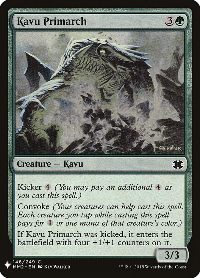Kavu Primarch [Mystery Booster] | Pegasus Games WI