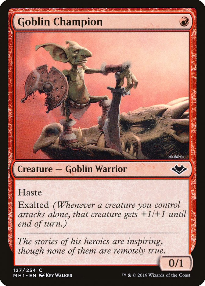 Goblin Champion [Modern Horizons] | Pegasus Games WI