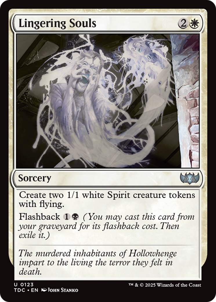 Lingering Souls [Tarkir: Dragonstorm Commander] | Pegasus Games WI