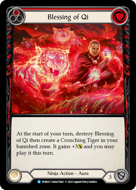 Blessing of Qi (Red) [DYN053] (Dynasty) | Pegasus Games WI