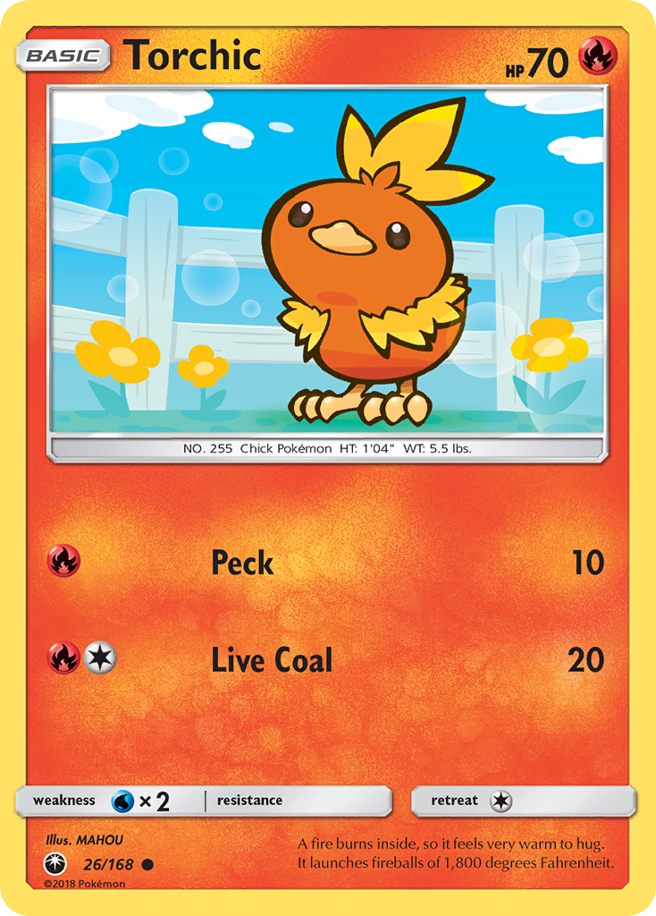 Torchic (26/168) [Sun & Moon: Celestial Storm] | Pegasus Games WI