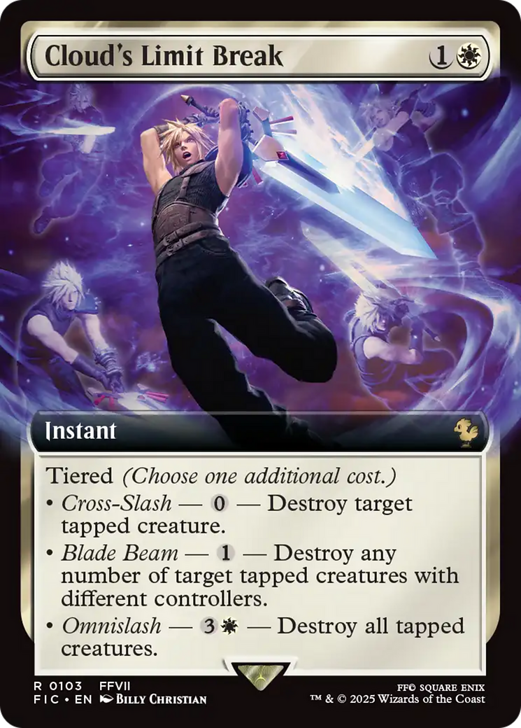 Cloud's Limit Break (Extended Art) [FINAL FANTASY Commander] | Pegasus Games WI
