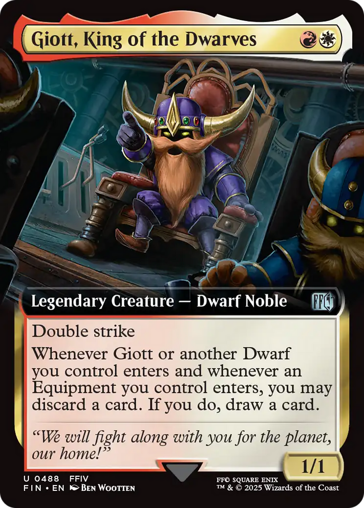 Giott, King of the Dwarves (Extended Art) [FINAL FANTASY] | Pegasus Games WI