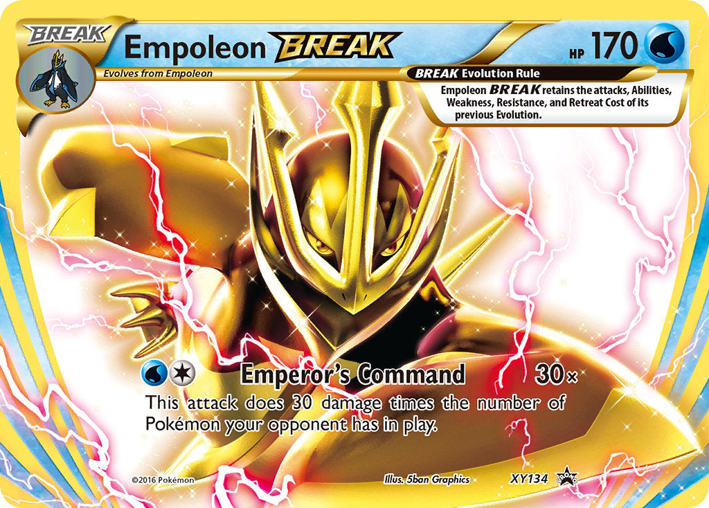 Empoleon BREAK (XY134) [XY: Black Star Promos] | Pegasus Games WI