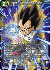 Vegeta, the Insurmountable (Unison Warrior Series Tournament Pack Vol.3) (P-282) [Tournament Promotion Cards] | Pegasus Games WI