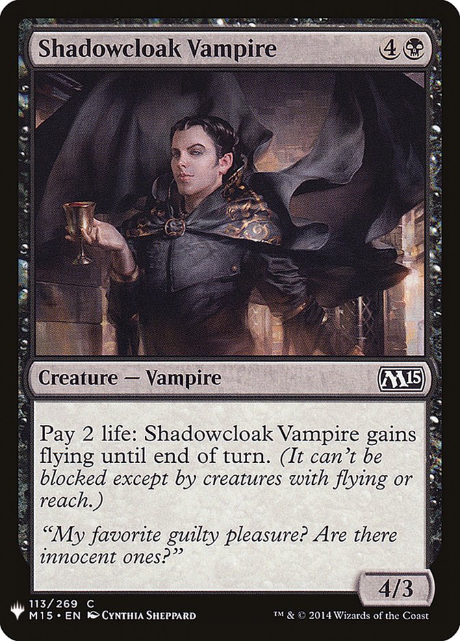 Shadowcloak Vampire [Mystery Booster] | Pegasus Games WI