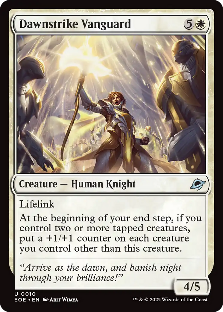 Dawnstrike Vanguard [Edge of Eternities] | Pegasus Games WI