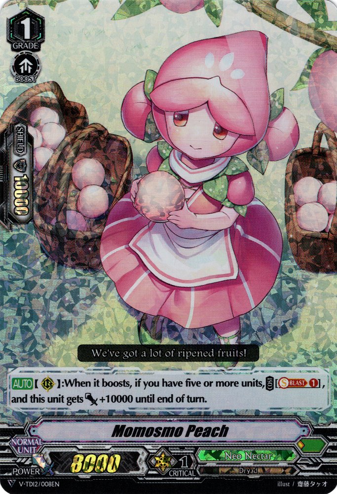 Momosmo Peach (Parallel Foil) (V-TD12/008EN) [Ahsha] | Pegasus Games WI