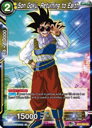 Son Goku, Returning to Earth (BT17-094) [Ultimate Squad] | Pegasus Games WI