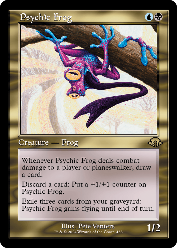 Psychic Frog (Retro) [Modern Horizons 3] | Pegasus Games WI