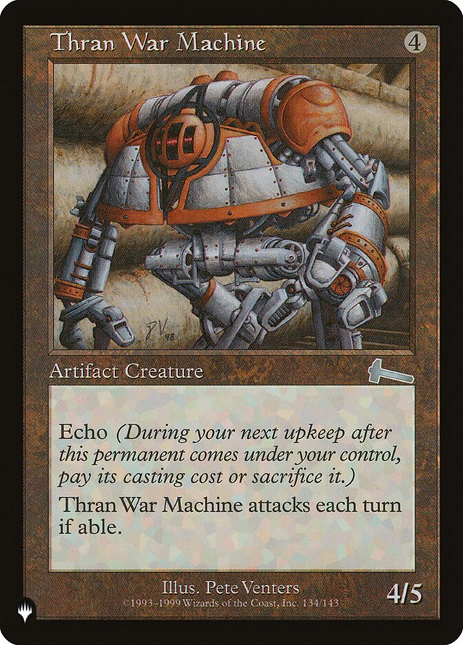 Thran War Machine [The List] | Pegasus Games WI