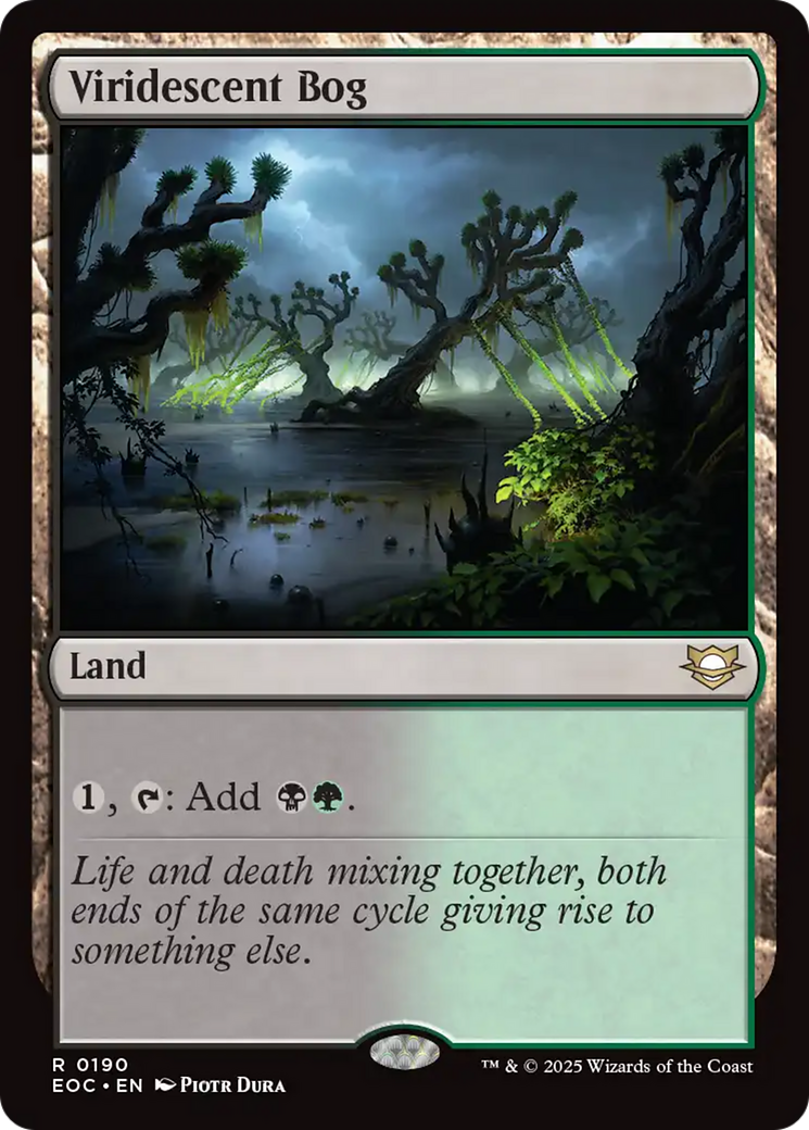 Viridescent Bog [Edge of Eternities Commander] | Pegasus Games WI