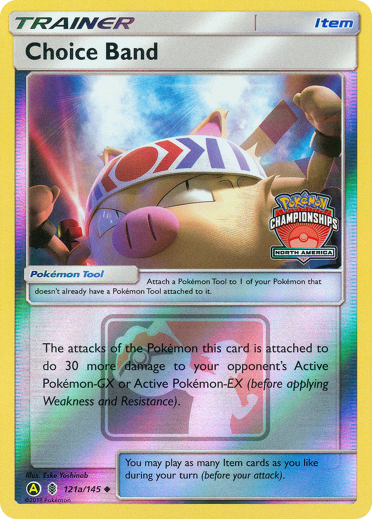 Choice Band (121a/145) (North America Championships) [Sun & Moon: Guardians Rising] | Pegasus Games WI