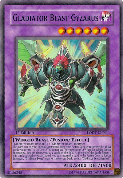 Gladiator Beast Gyzarus [LODT-EN044] Super Rare | Pegasus Games WI