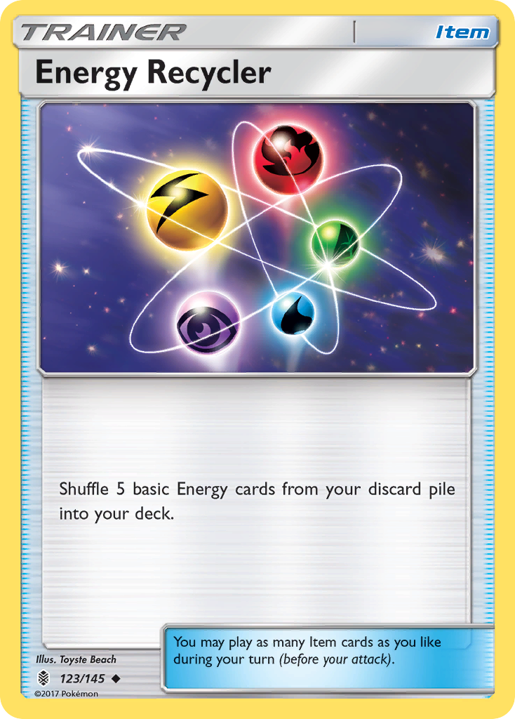 Energy Recycler (123/145) [Sun & Moon: Guardians Rising] | Pegasus Games WI