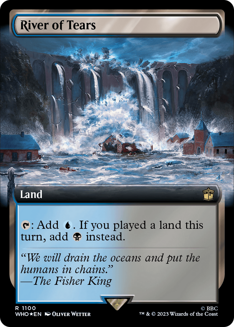 River of Tears (Extended Art) (Surge Foil) [Doctor Who] | Pegasus Games WI