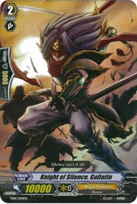 Knight of Silence, Gallatin (TD01/004EN) [Trial Deck 1: Blaster Blade] | Pegasus Games WI