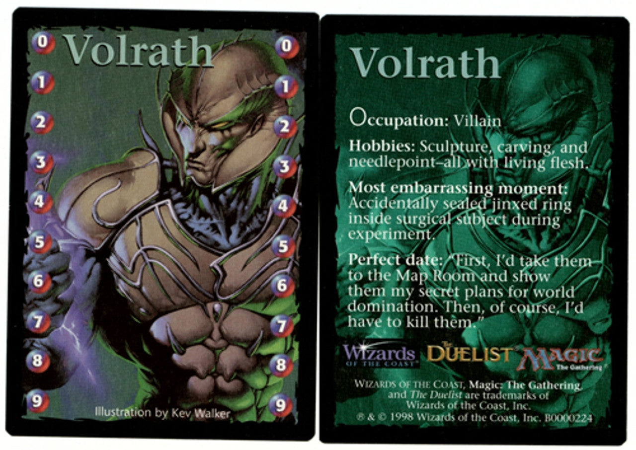 Volrath Life Counter Token [Media Promos] | Pegasus Games WI