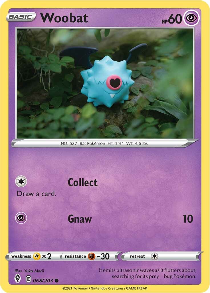 Woobat (068/203) [Sword & Shield: Evolving Skies] | Pegasus Games WI