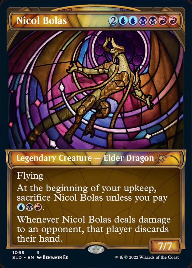 Nicol Bolas (Showcase Textured) [Secret Lair Drop Series] | Pegasus Games WI