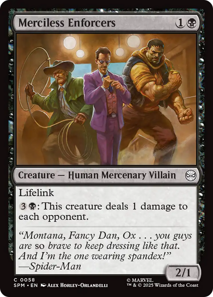 Merciless Enforcers [Marvel's Spider-Man] | Pegasus Games WI