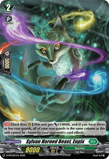 Sylvan Horned Beast, Enpix (D-PR/061EN) [D Promo Cards] | Pegasus Games WI
