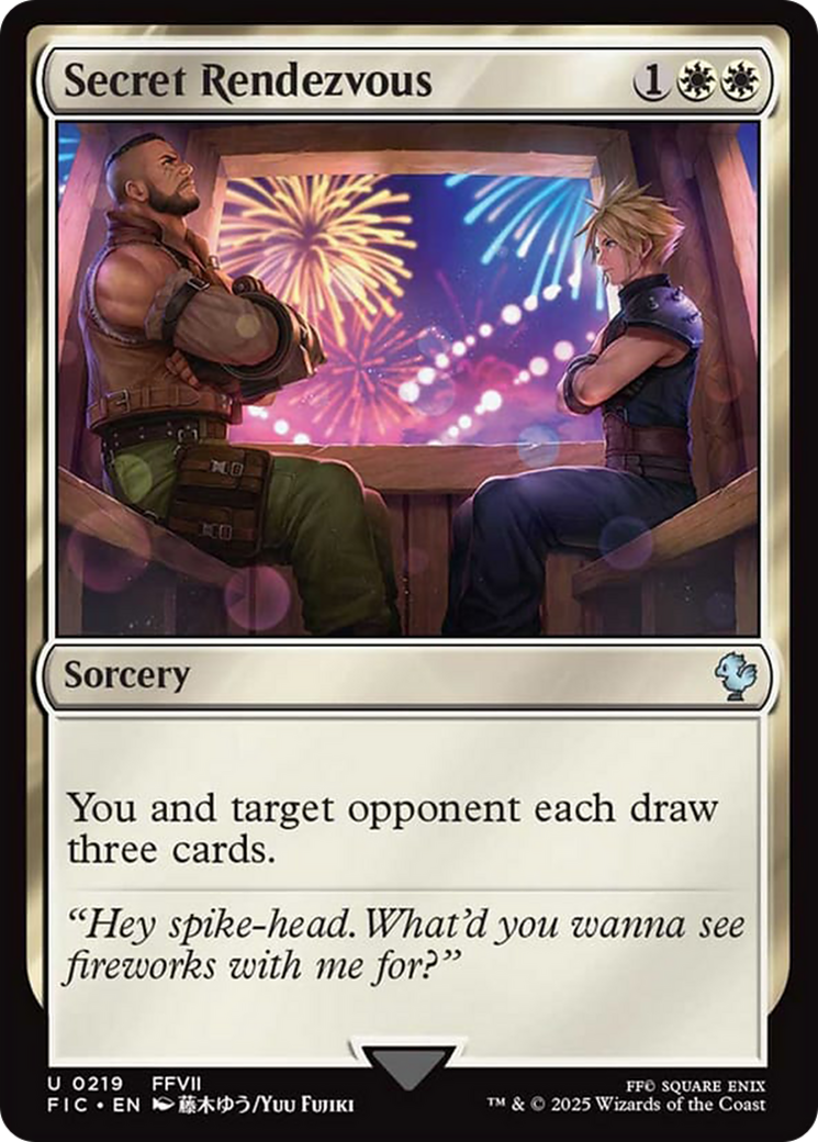 Secret Rendezvous (0219) [FINAL FANTASY Commander] | Pegasus Games WI