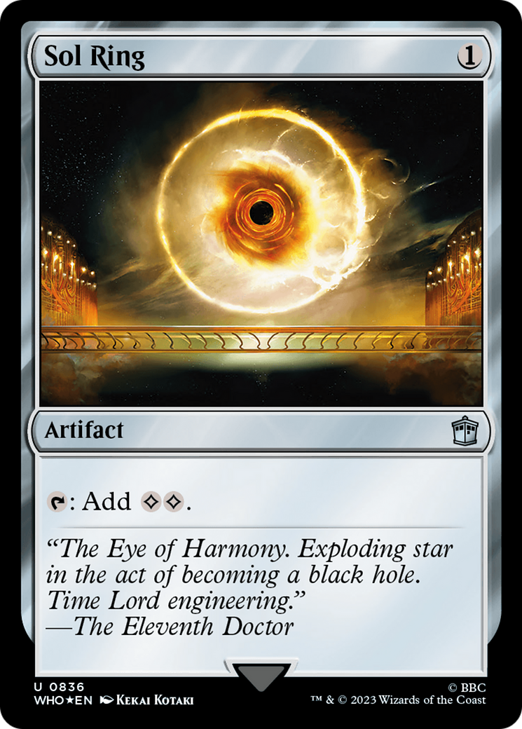 Sol Ring (Surge Foil) [Doctor Who] | Pegasus Games WI