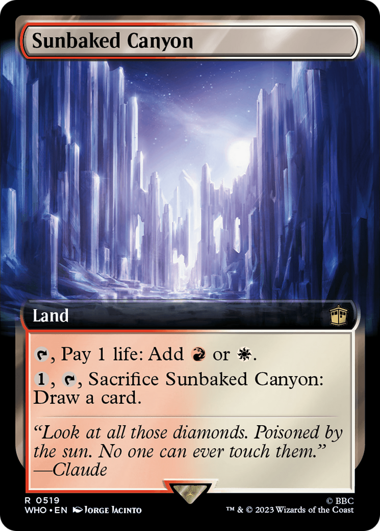 Sunbaked Canyon (Extended Art) [Doctor Who] | Pegasus Games WI