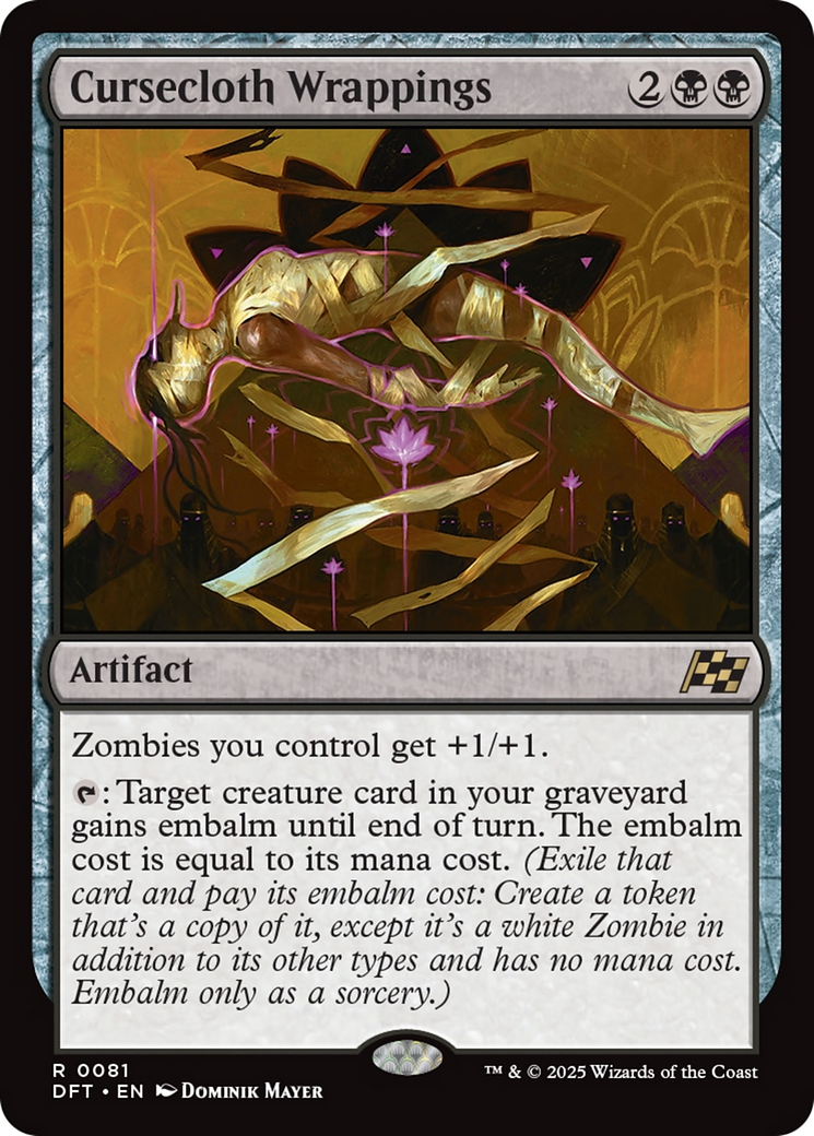 Cursecloth Wrappings [Aetherdrift] | Pegasus Games WI