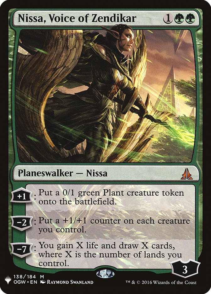 Nissa, Voice of Zendikar [Mystery Booster] | Pegasus Games WI