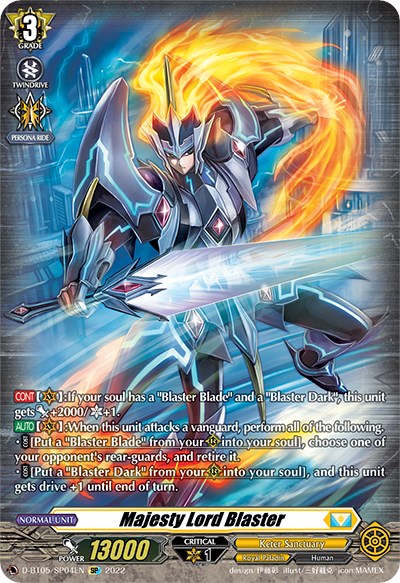 Majesty Lord Blaster (D-BT05/SP04EN) [Triumphant Return of the Brave Heroes] | Pegasus Games WI