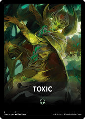 Toxic Theme Card [Phyrexia: All Will Be One Tokens] | Pegasus Games WI