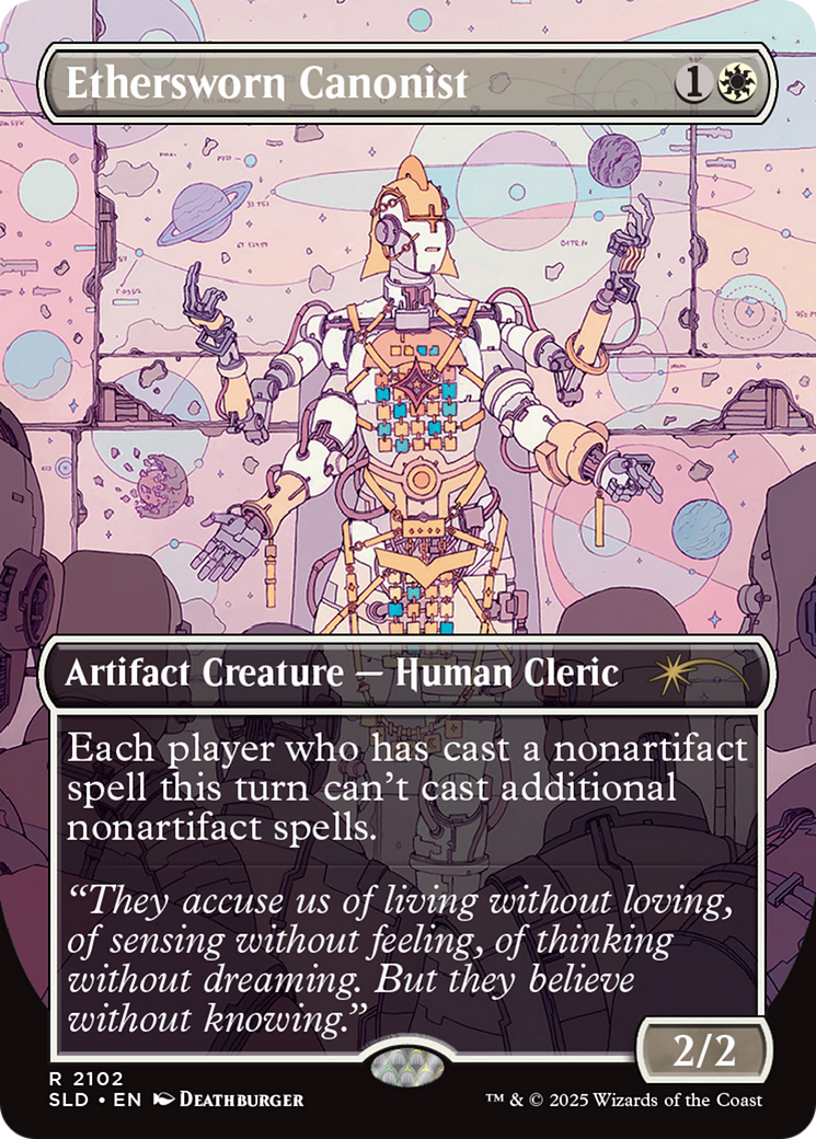 Ethersworn Canonist (Galaxy Foil) [Secret Lair Drop Series] | Pegasus Games WI