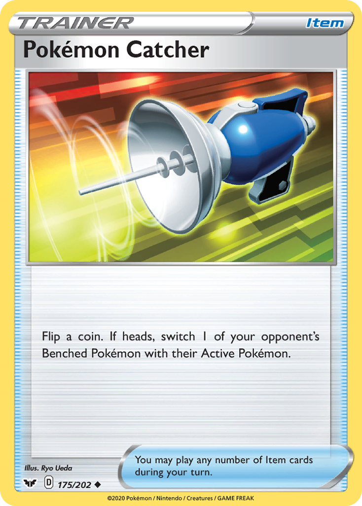 Pokemon Catcher (175/202) [Sword & Shield: Base Set] | Pegasus Games WI