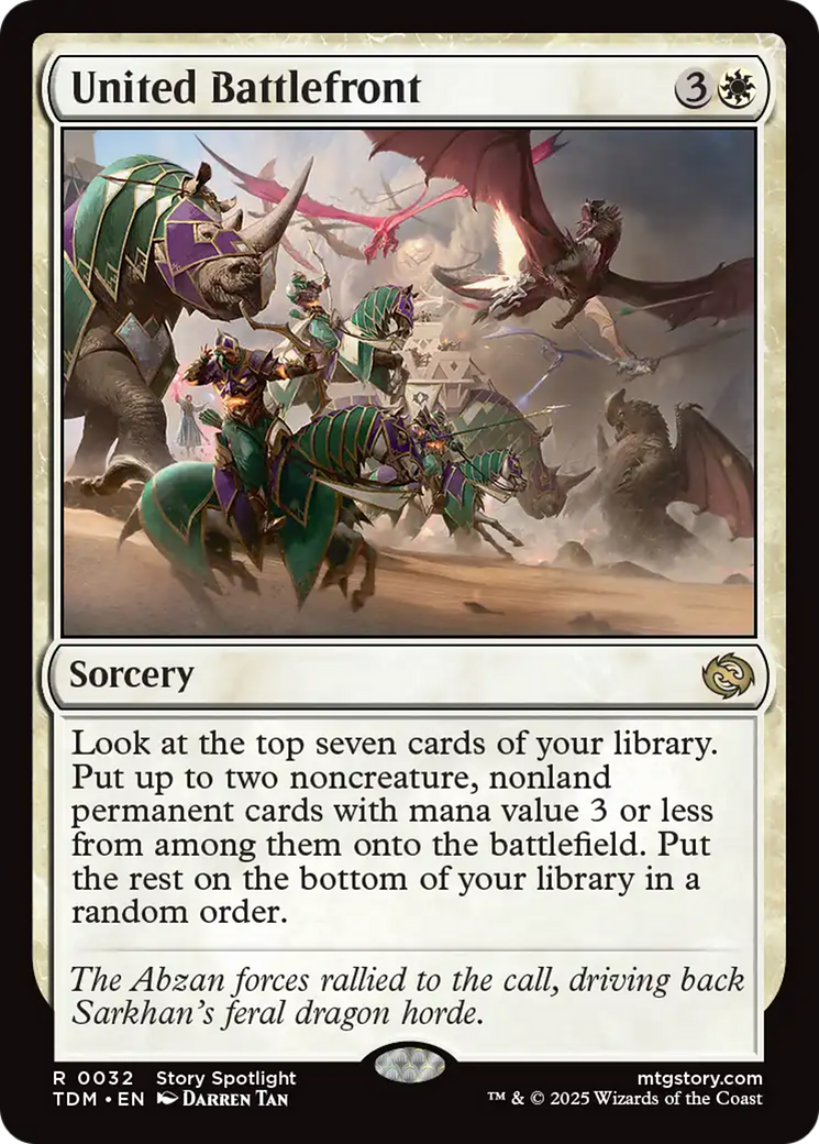 United Battlefront [Tarkir: Dragonstorm] | Pegasus Games WI