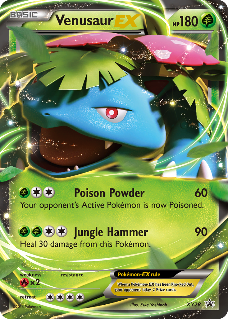 Venusaur EX (XY28) [XY: Black Star Promos] | Pegasus Games WI